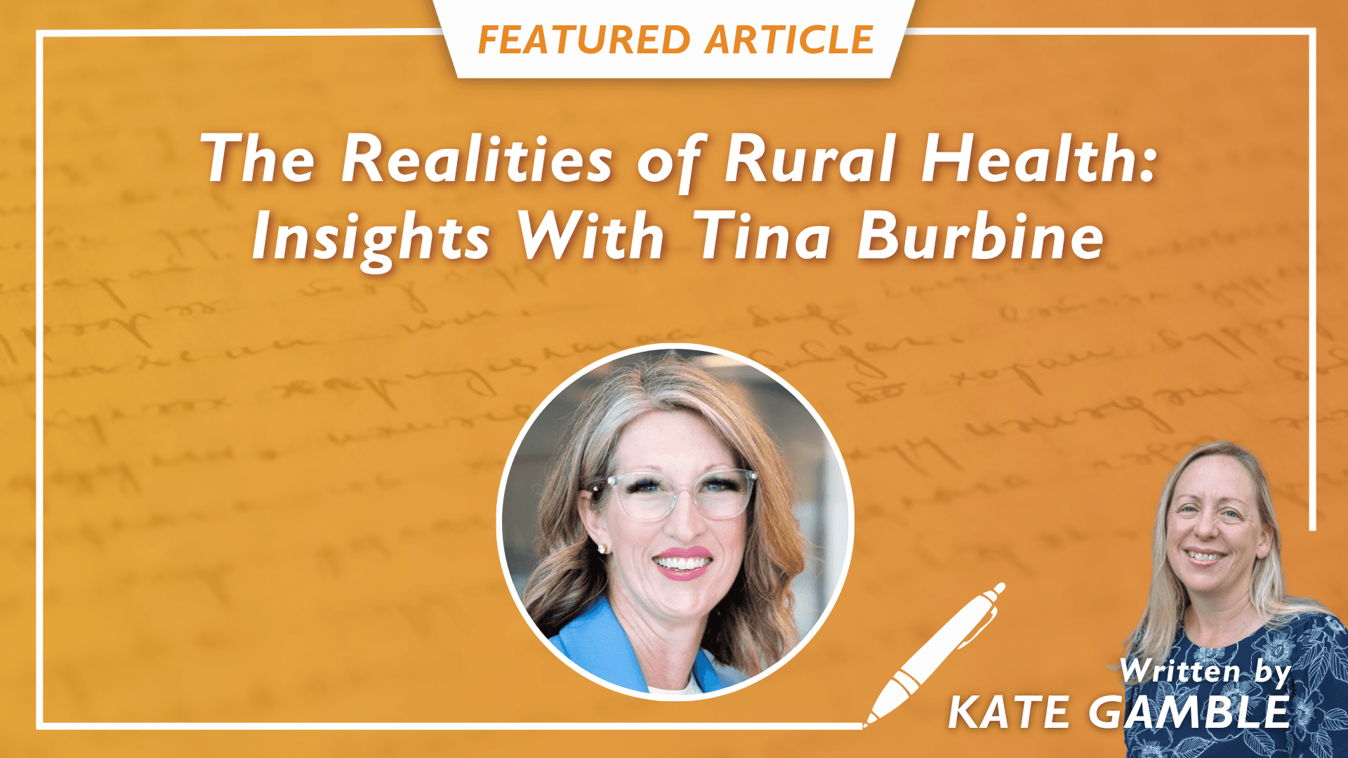 “It’s Harder Than Ever”: Tina Burbine on The Myriad Challenges Facing Rural Health Facilities - And How One Organization Is Addressing It