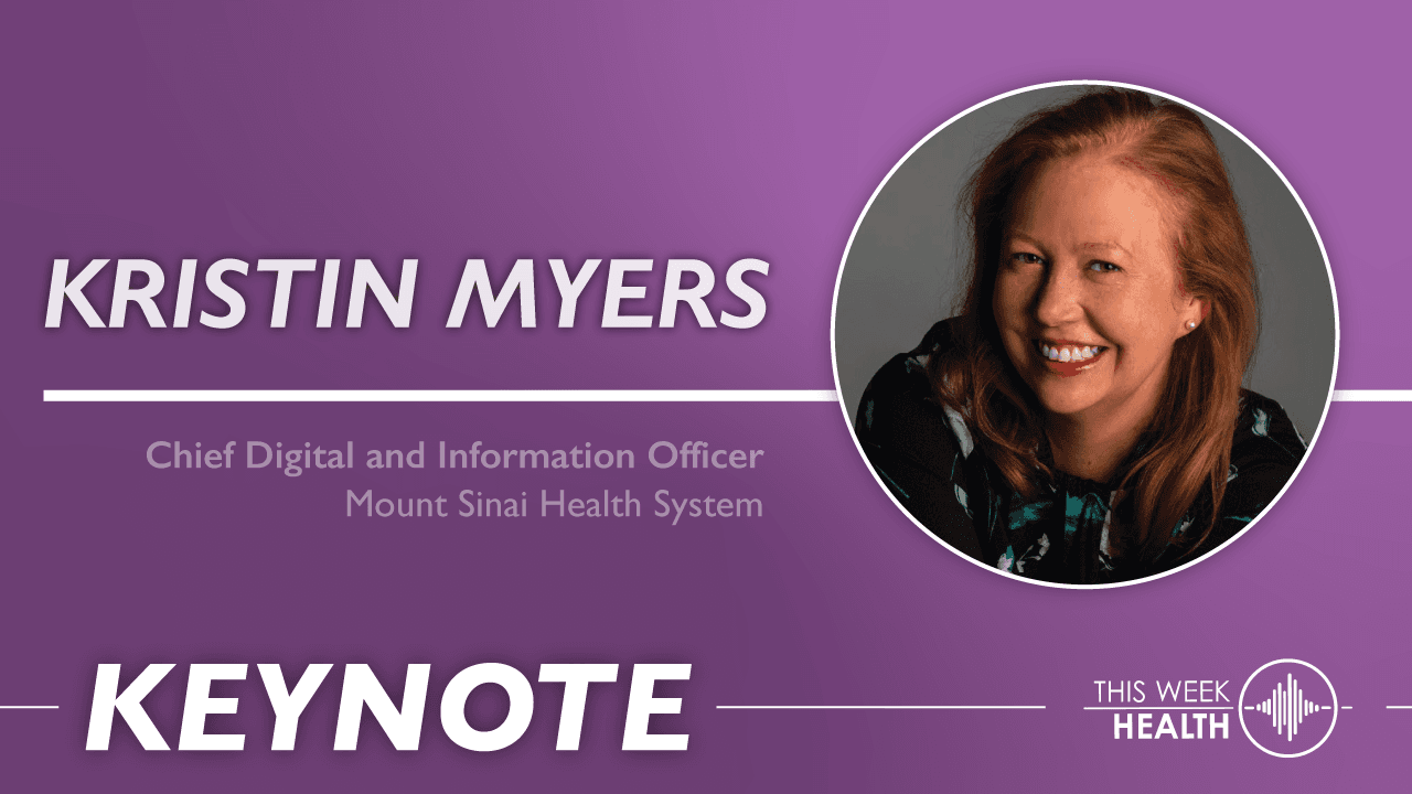 Keynote: Mount Sinai's Journey towards Digital Transformation and AI Integration with Kristin Myers