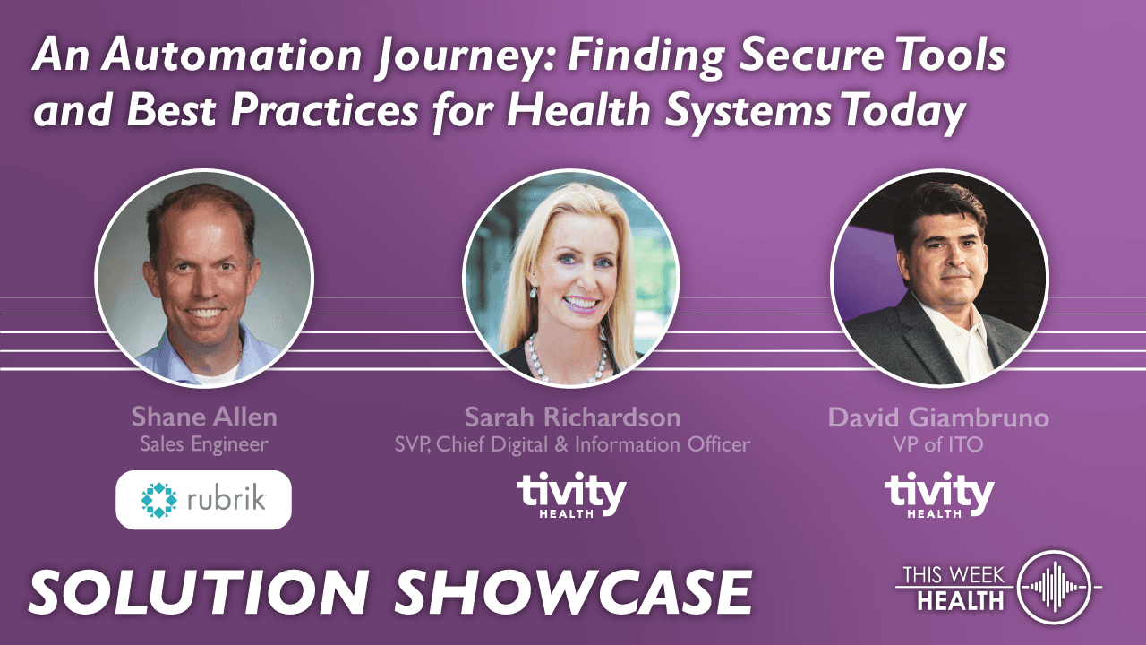 An Automation Journey: Finding Secure Tools and Best Practices for Health Systems Today