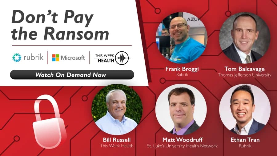 On Demand Registration: Don't Pay the Ransom | Insight into Cyber Resilience in Ransomware Attacks, Cloud Data Management, and Unstructured Data
